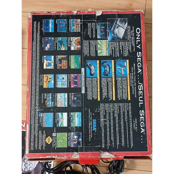Sega Genesis Console Sonic 2 Bundle - Complete In Box CIB - Tested - Picture 8 of 16